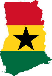 Free Ghana Flag vector and picture